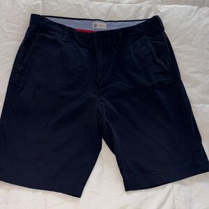 J. Crew Dark Blue Men's Flat Front Shorts